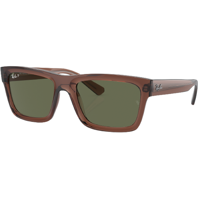 Ray-Ban RB 4396 66789A, SQUARE Sunglasses, UNISEX, polarised, available with prescription - Brown