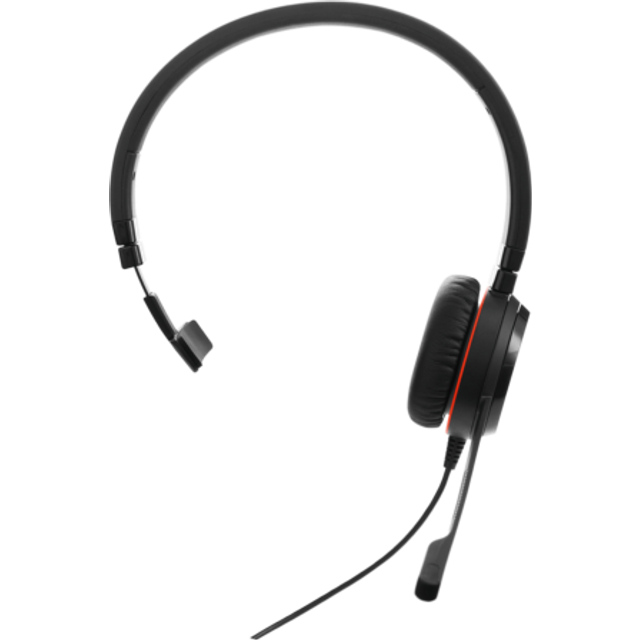 Jabra Evolve 20 Mono Wired Headset - Black