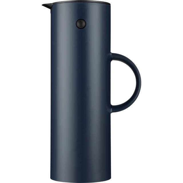 Stelton -  EM77 Vacuum Jug 1 L - Termos - Soft Deep Ocean - W17 x H30 x L10,5 cm / 1 L