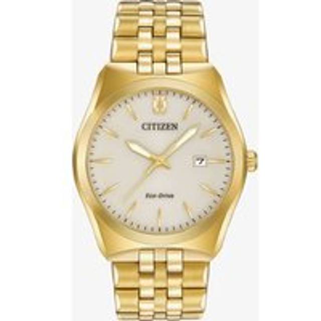 Citizen Mens Corso Eco-Drive Watch BM7332-53P - Cream