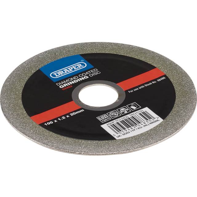 Draper 03352 Diamond-Coated Grinding Disc 100 x 1.2 x 20mm - 03352