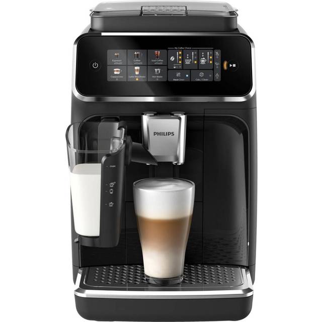 Philips 3300 LatteGo EP3341/50 Helautomatisk kaffemaskin bönor - Svart