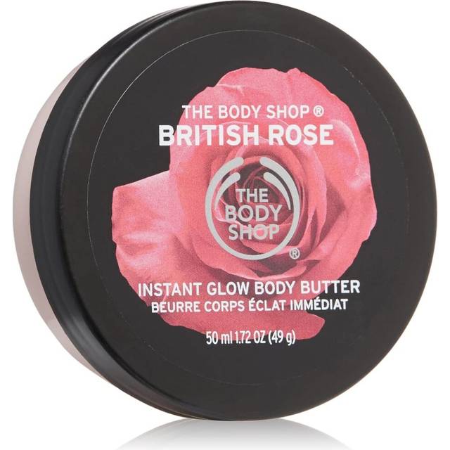 The Body Shop British Rose Instant Glow Body Butter 50ml