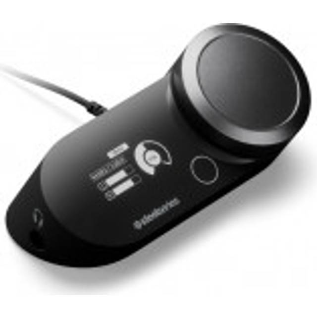 SteelSeries GameDAC Gen 2 (Xbox) högupplöst ljudförstärkare - ESS Sabre Quad-DAC - AI-brusreducering - 360° spatialt ljud - Högupplösningscertifierad - PC, Xbox, PS5, PS4