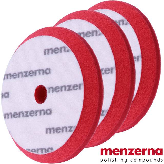 6 Inch Polishing Pad Heavy Cut for Scratch Repair I Body Repair and Detailing Pads with Safety Edge & Velcro Attachment I Washable & Long Lasting I