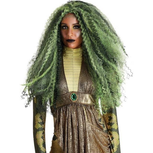 Medusa Wig for Women - Black&#47;Green (One-Size)