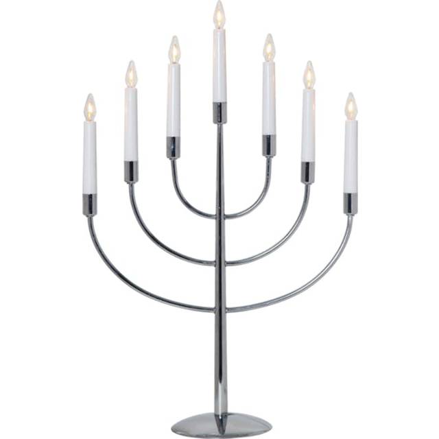 Titus Adventsljusstake LED 59cm Krom