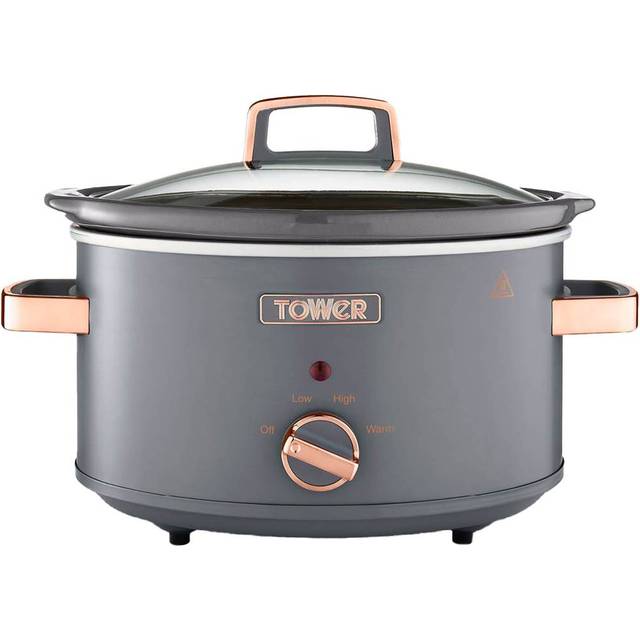 Tower Cavaletto 3.5L Slow Cooker Grey