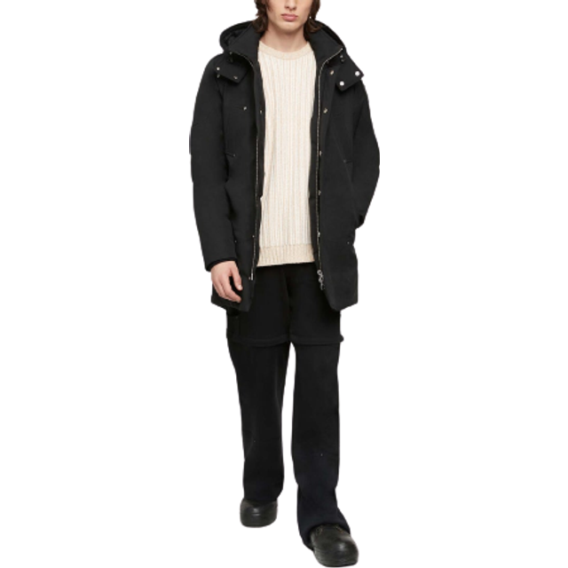Moose Knuckles Original Stirling Cotton and Nylon-Blend Parka Jacket - L - Blue