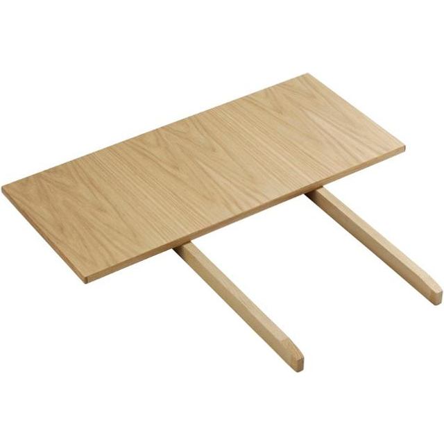 FDB Møbler C35 table extension leaf 95x45 cm oak nature-oak nature lacquered