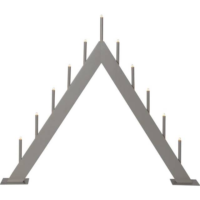 Star Trading Buzz candlestick 59 cm Gray