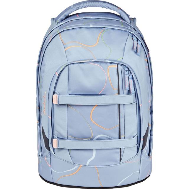 satch pack ab 5. Klasse ergonomisch 30L Stauraum standfest Organisationstalent Vivid Blue - Hellblau