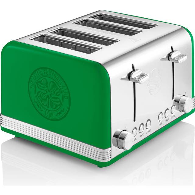 Swan Green Celtic 4 Slice Retro Toaster