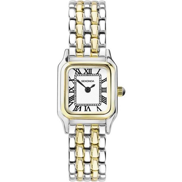 Sekonda Classic Monica 40125.27 - Dam - 20 mm - Analogt - Quartz - Mineralglas - Silver (12 mm)