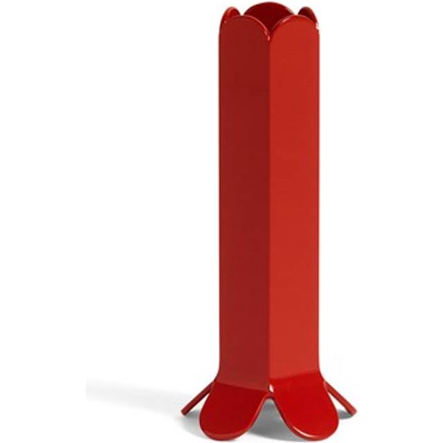 Arcs Candlestick h:13 cm, Red