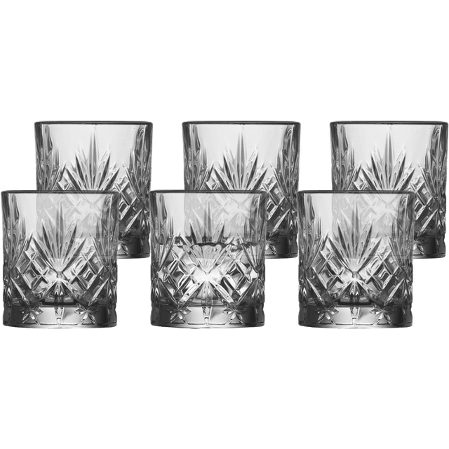 Melodia Shotglas 6 st från Lyngby Glas - Klar färg - Kristallglas