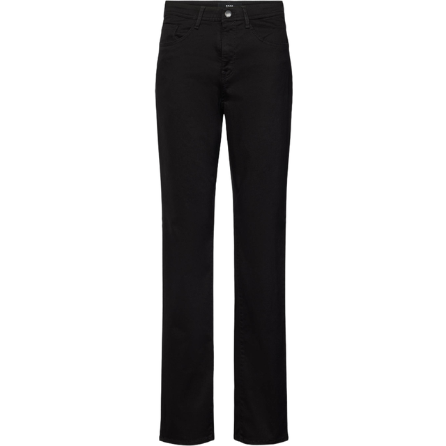BRAX Damstil Carola premium denimjeans, Ren perma svart, 25W / 30L