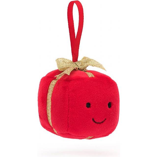 Jellycat Gosedjur - 7x7 cm. - Festive Folly Present - Jellycat - One Size - Gosedjur