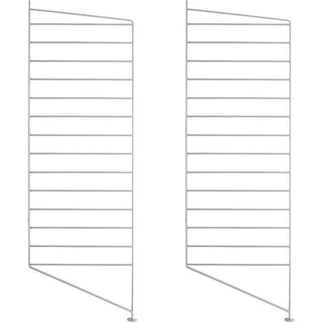 String Panels Floor 30x115 cm 2-pack, White