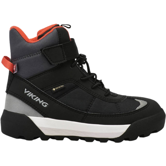 Viking Expower Warm GTX 1V SL Snowmobile Boots Youth Black-Charcoal 33 (33)