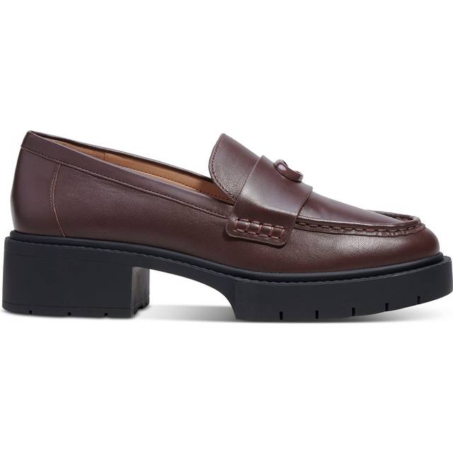Coach Loafers - Leah Leather Loafer - brown - Loafers for ladies - 6,5 (UK)