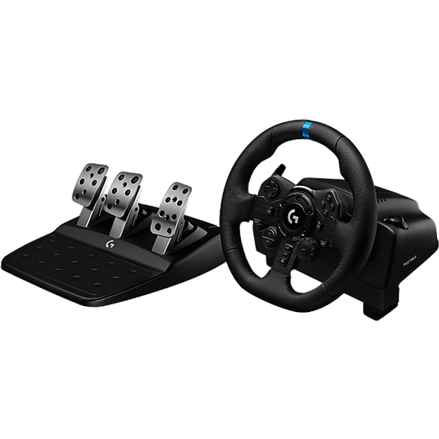 Ensemble Logitech G923 SE Racing med ratt och G923 pedalset för PS5 PS4 och PC + Driving Force växelspak Svart
