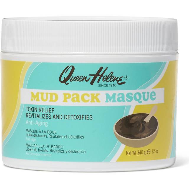 Queen Helene Mud Pack Masque  12 Ounce  Cleanser  Softening  Smoothening  Tightens Loose Skin  Stimulates Blood Circulation