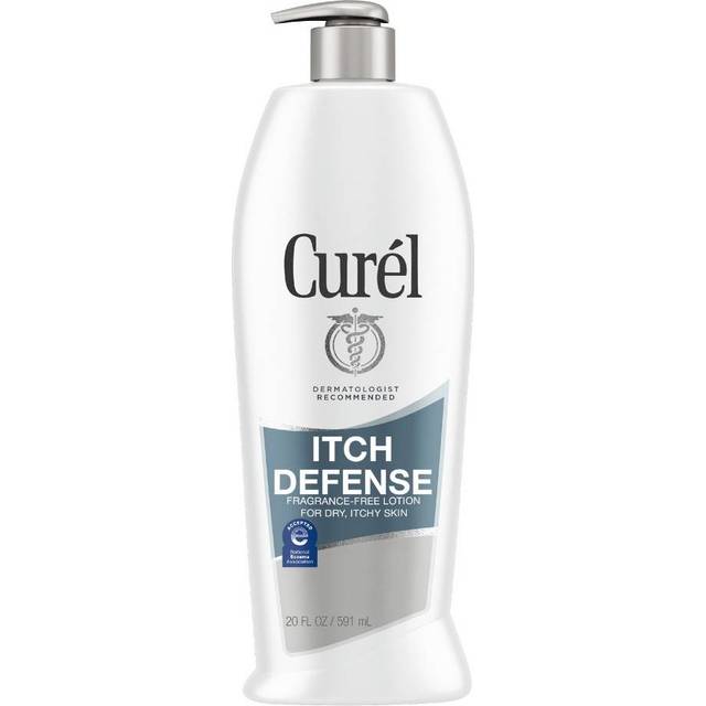 Curel, Itch Defense, Soothing Lotion for Dry, Itchy Skin, Fragrance Free, 20 fl oz (591 ml)