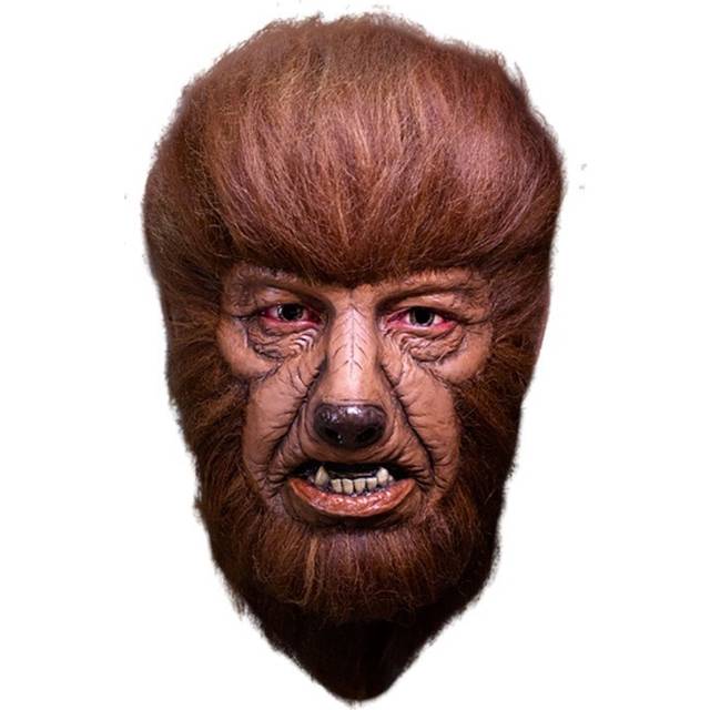 Chaney Entertainment The Wolf Man Mask | Costume Accessories - Yellow (One-Size)
