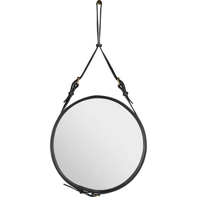 GUBI Adnet Circulaire spegel S svart