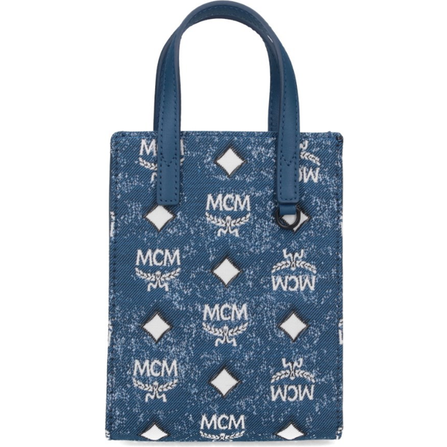 MCM 'Aren' Mini Tote Bag - Blue - U