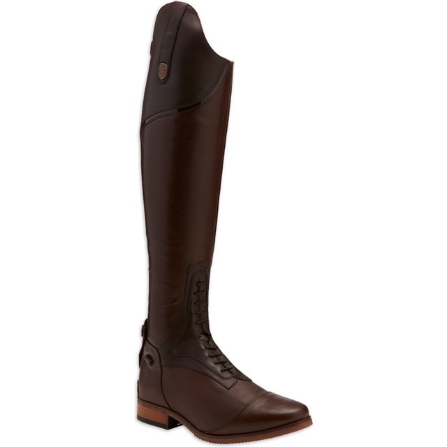 Women's leather riding boots Mountain Horse Sovereign HR Short Wide - Marron