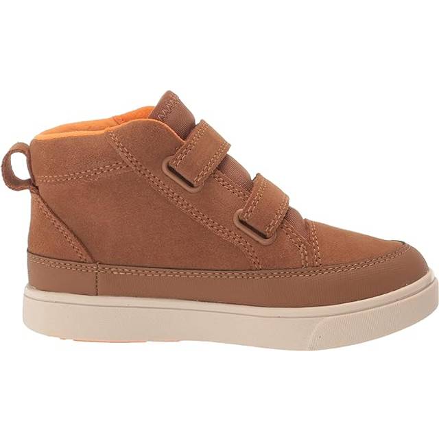 UGG® Rennon II Weather Trainer for Kids in Brown, Size 1, Leather/Polyester - Chestnut