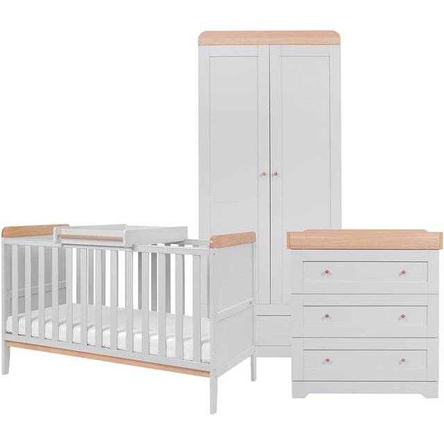 Tutti Bambini Rio 3Pc Room Set - White, White