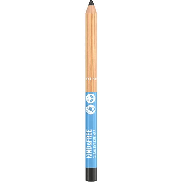 Rimmel Kind & Free Intensiv ögonpenna Skugga 1 Pitch Black 1,1 g