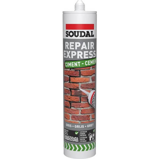 Soudal Repair Express Grey Cement 590g - 4 x 23 x 4cm