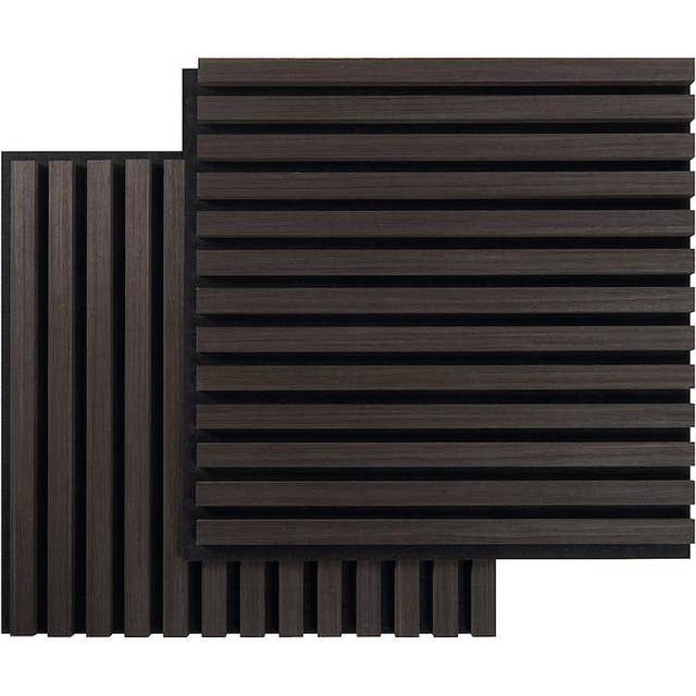 Akustikpanel Square Smoked Oak 22 x 520 x 520 mm 2-pack Fibrotech