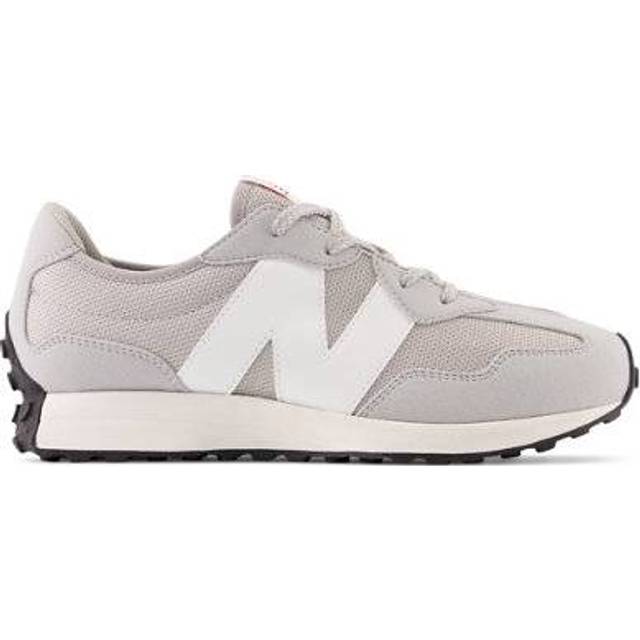 New Balance Light Grey 327 Youth Trainers
