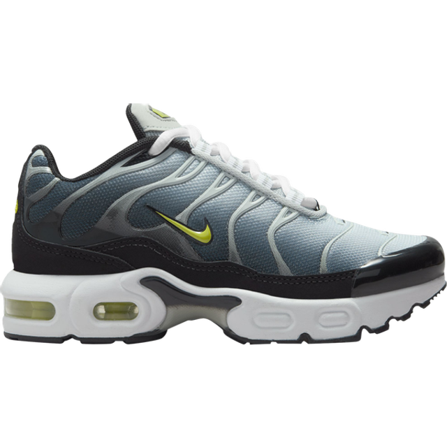 NIKE★AIR MAX PLUS★BLACK/LIGHT SILVER/WHITE/BRIGHT CACTUS Nike Air Max Plus 