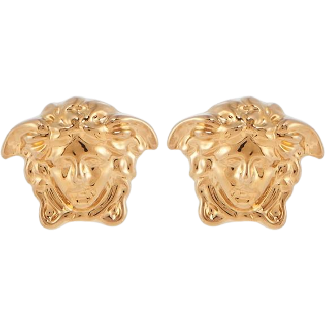 Versace Gold Medusa Stud Earrings - 3J000-Versace Gold - UNI