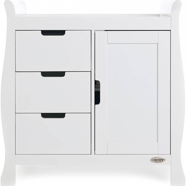 Obaby Stamford Sleigh Closed Changing Unit-White