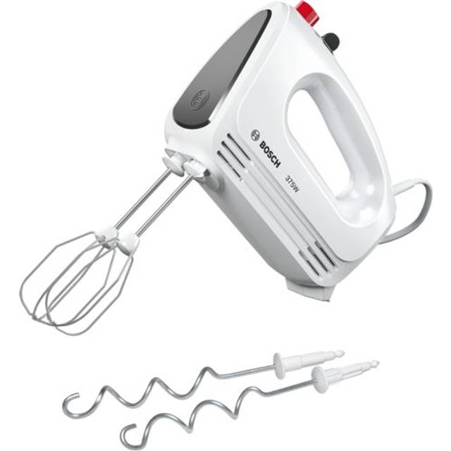 BOSCH CleverMixx MFQ22100 Mixer - 375W - 4 hastigheter + puls - vit/silver