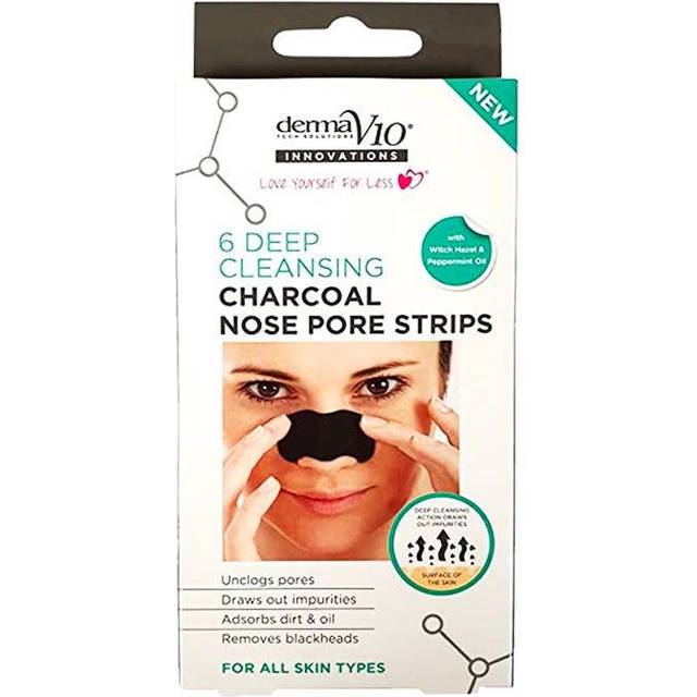 Derma V10 Deep Cleansing Charcoal Nose Pore Strips