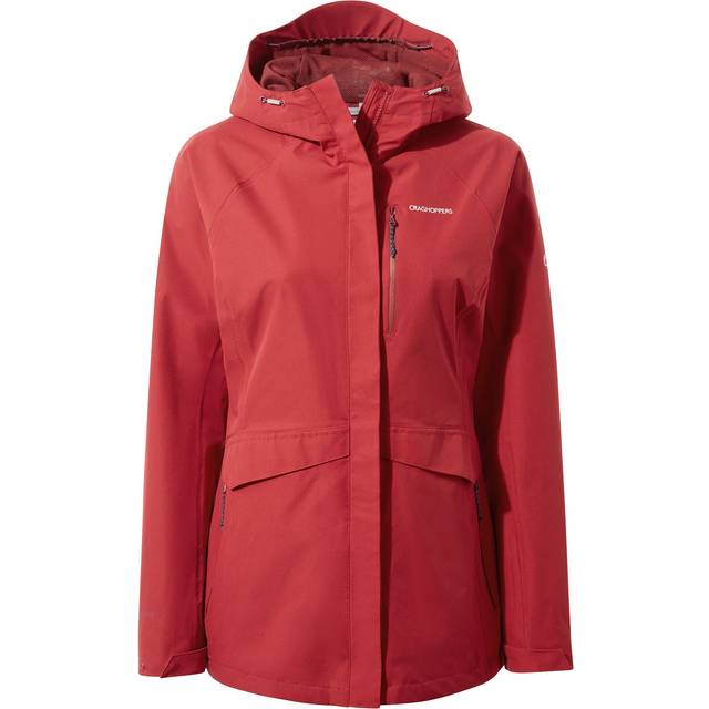 Craghoppers Womens Caldbeck Waterproof Jacket: Cardinal Red: 18 Size: