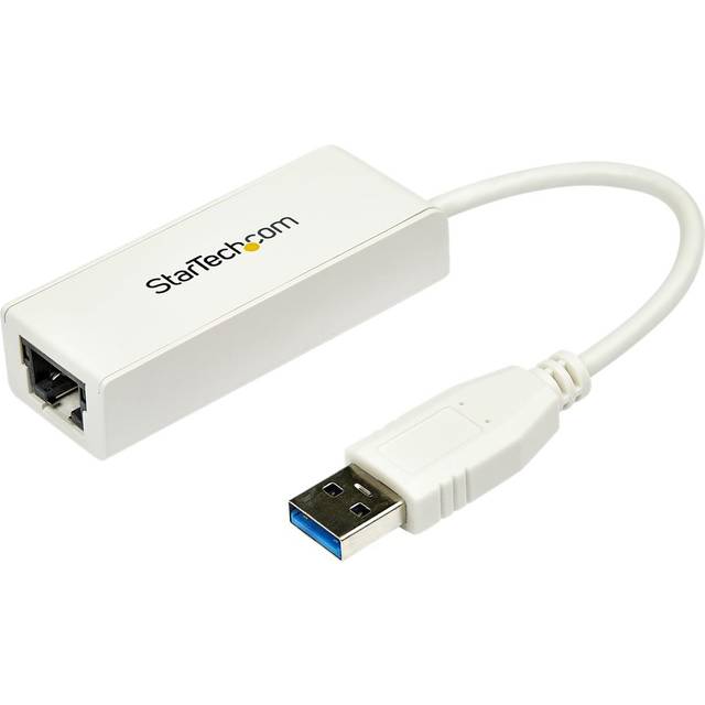 StarTech.com USB 3.0 to Gigabit Ethernet Network Adapter, 10/100/1000 Mbps, USB to RJ45, USB 3.0 to LAN Adapter, USB 3.0 Ethernet Adapter (GbE), TAA Complaint