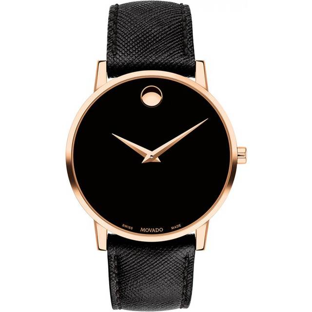 Movado Watch Museum Mens D - Black