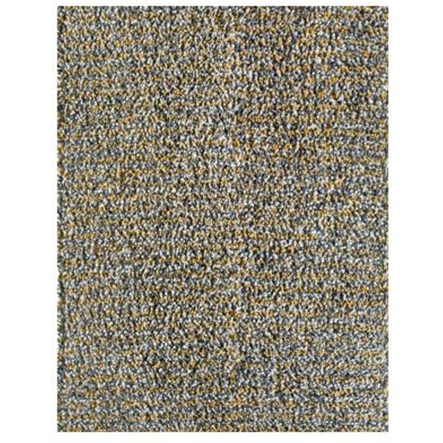 Rocks Shaggy Ochre Wool Rug by Origins