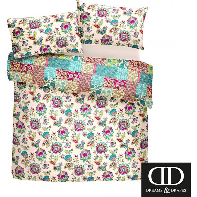 Marinelli Duvet Cover Set - Pink (Super King - 2 Standard Pillowcases)