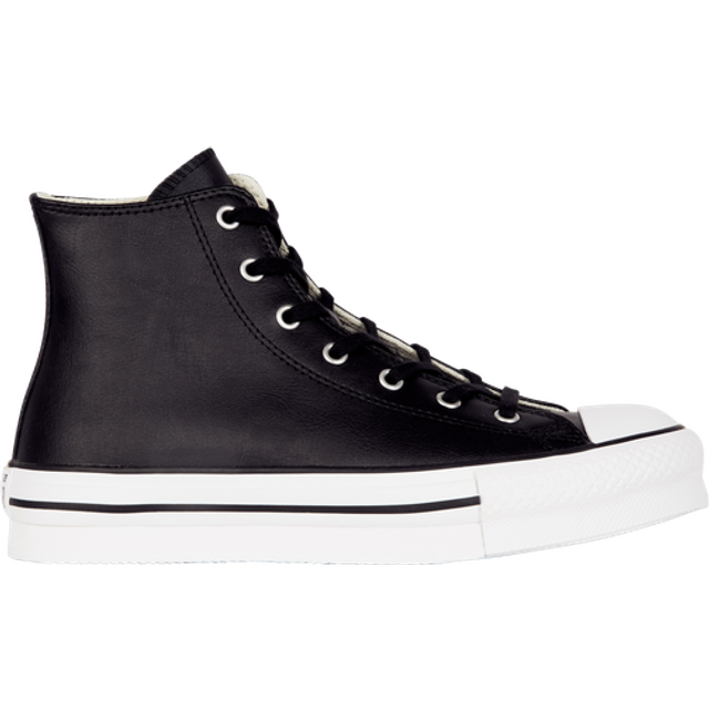 Converse, Skor, Dam, 39 EU, Höj din sneaker stil med EVA Lift HI - black (39 EU)
