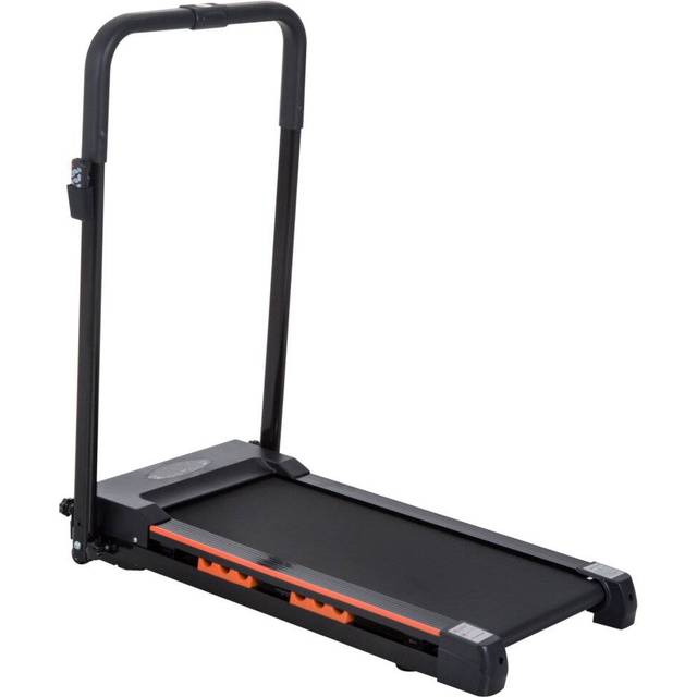 HOMCOM Electric Motorized Treadmill Walking Machine Foldable - 0.5hp 1 to 6 km/h Indoor Fitness Exercise Gym w / Remote Control Aosom UK